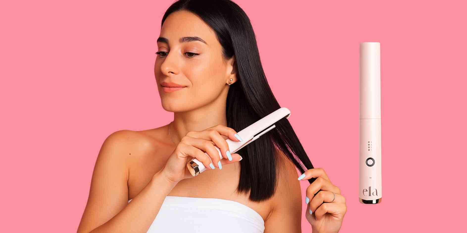 ela-mini-cordless-hairstraightner-pink