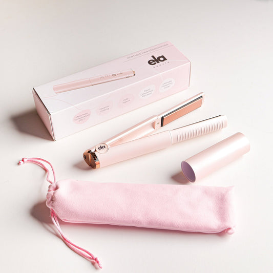 ELA Mini Hair Straightener – Cordless, Portable & USB Rechargeable - Choices