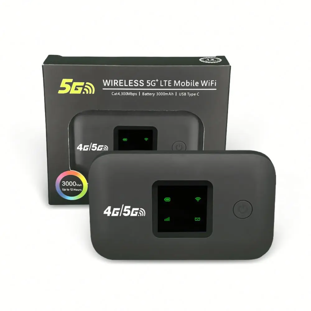 Portable 5G+ LTE Mobile Wi-Fi Router