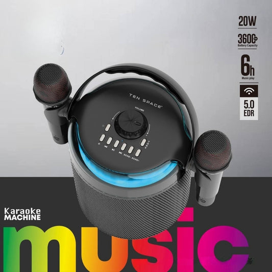 Portable karaoke speaker