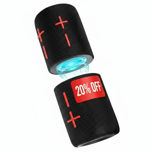 Portable Split Bluetooth Speaker - Big Sound, Mini Size