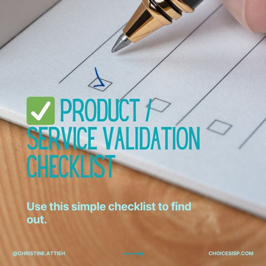 ProductValidationChecklistbyCA