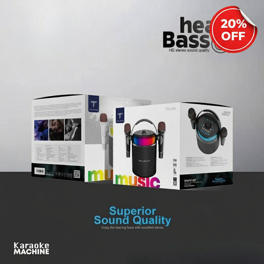 Portable karaoke speaker