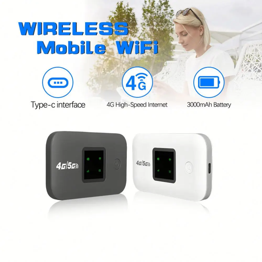Portable 5G+ LTE Mobile Wi-Fi Router